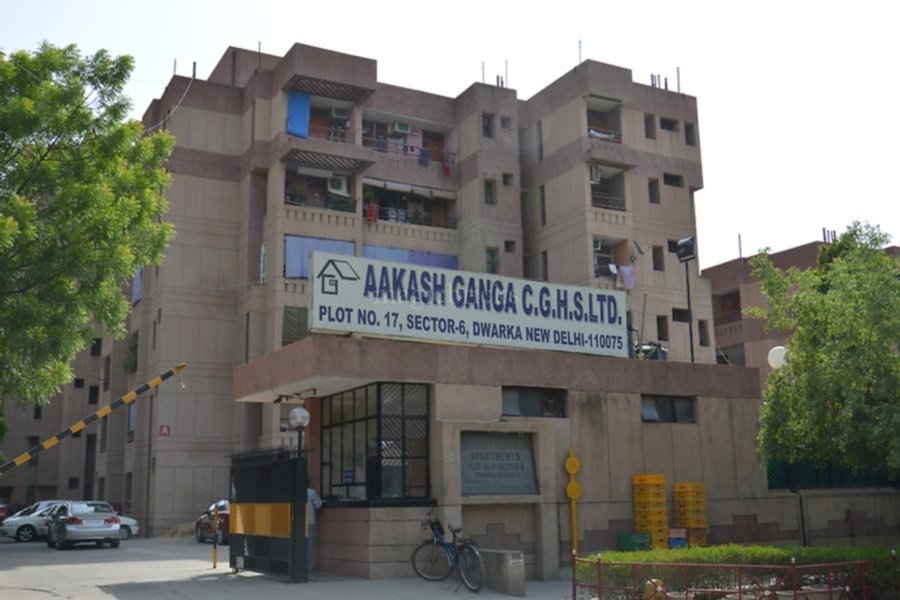 3 bhk flat for sale in CGHS Aakash Ganga Sector 6 Dwarka, Delhi